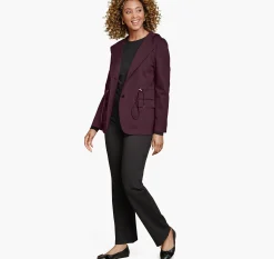 XC Flex® Shawl-Collar Blazer with Hood