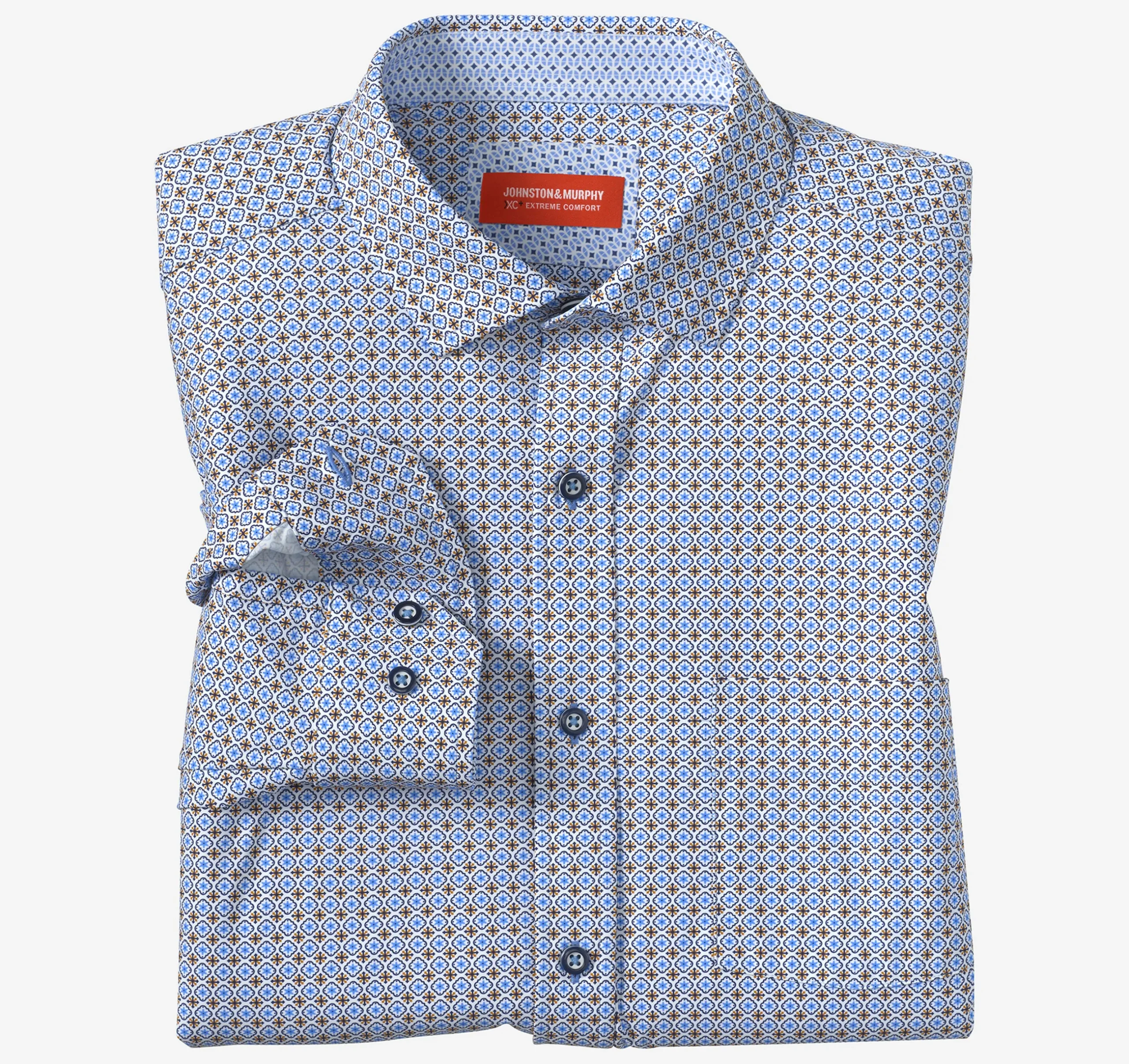 XC+™ Motion Long-Sleeve Print Knit Shirt