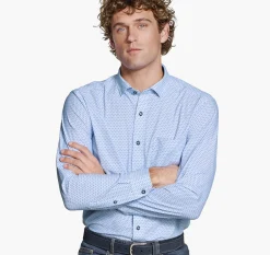 XC+™ Motion Long-Sleeve Print Knit Shirt