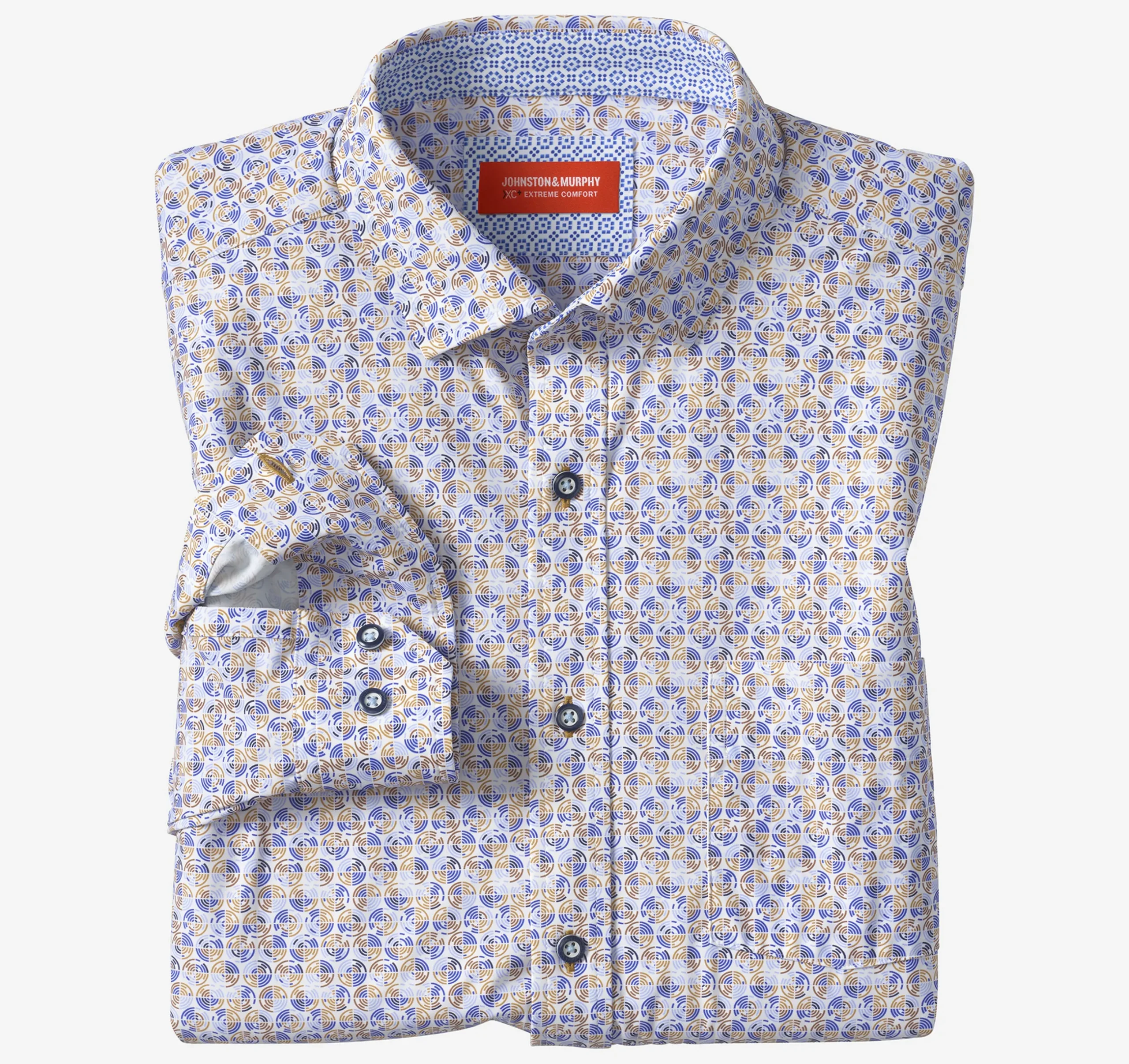 XC+™ Motion Long-Sleeve Print Knit Shirt
