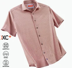 XC+™ Motion Short-Sleeve Print Knit Shirt