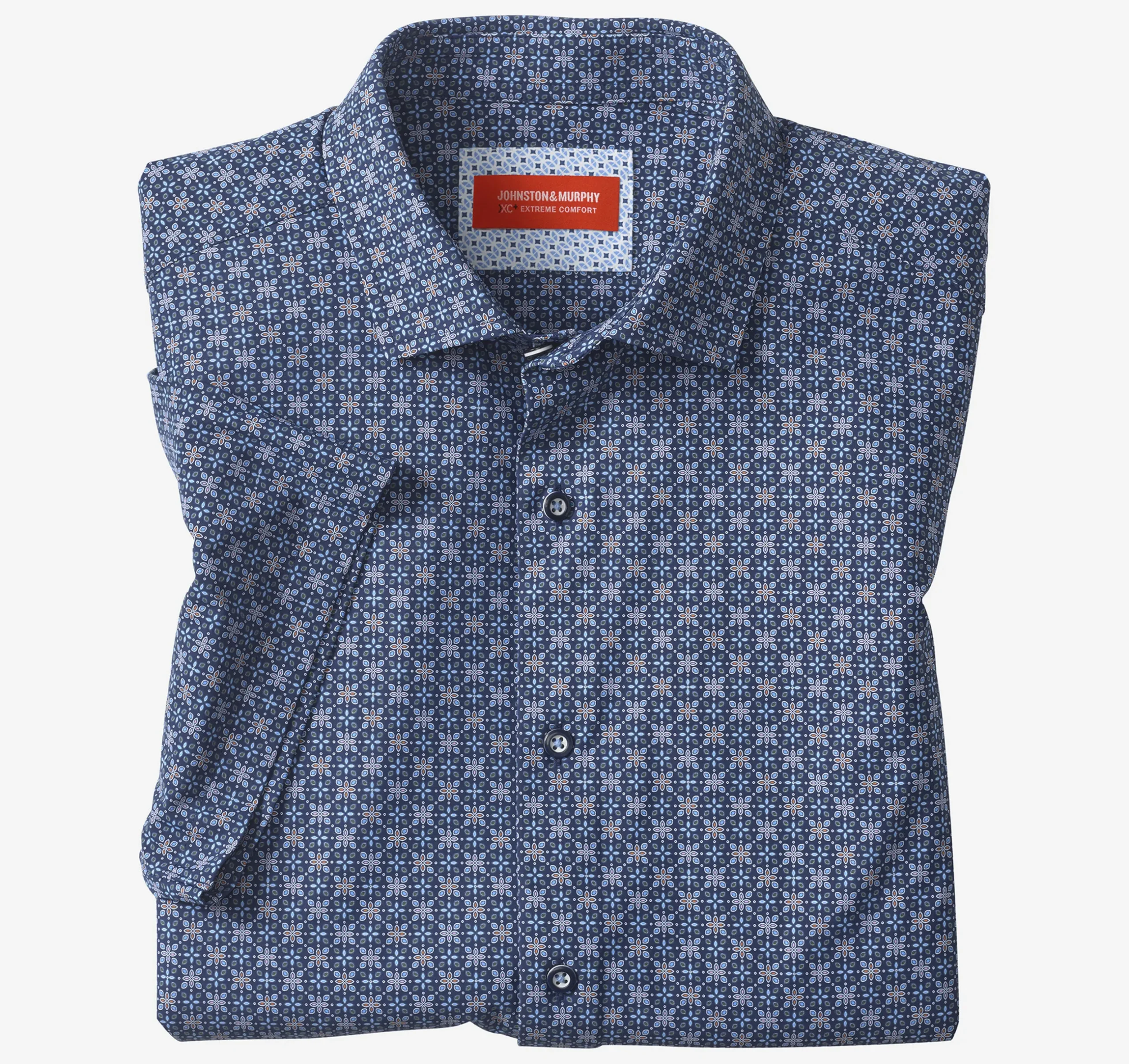 XC+™ Motion Short-Sleeve Print Knit Shirt