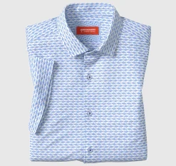 XC+™ Motion Short-Sleeve Print Knit Shirt