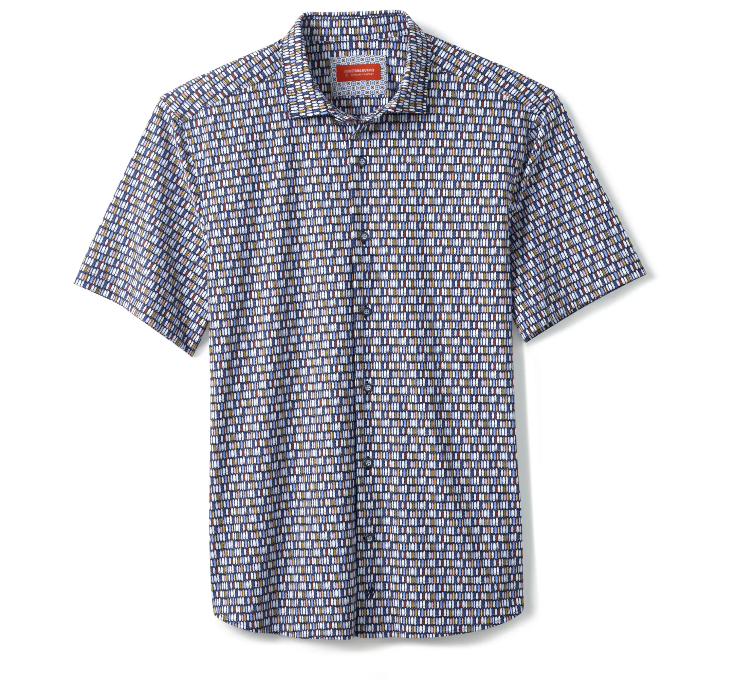 XC+™ Motion Short-Sleeve Print Knit Shirt