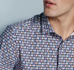 XC+™ Motion Short-Sleeve Print Knit Shirt
