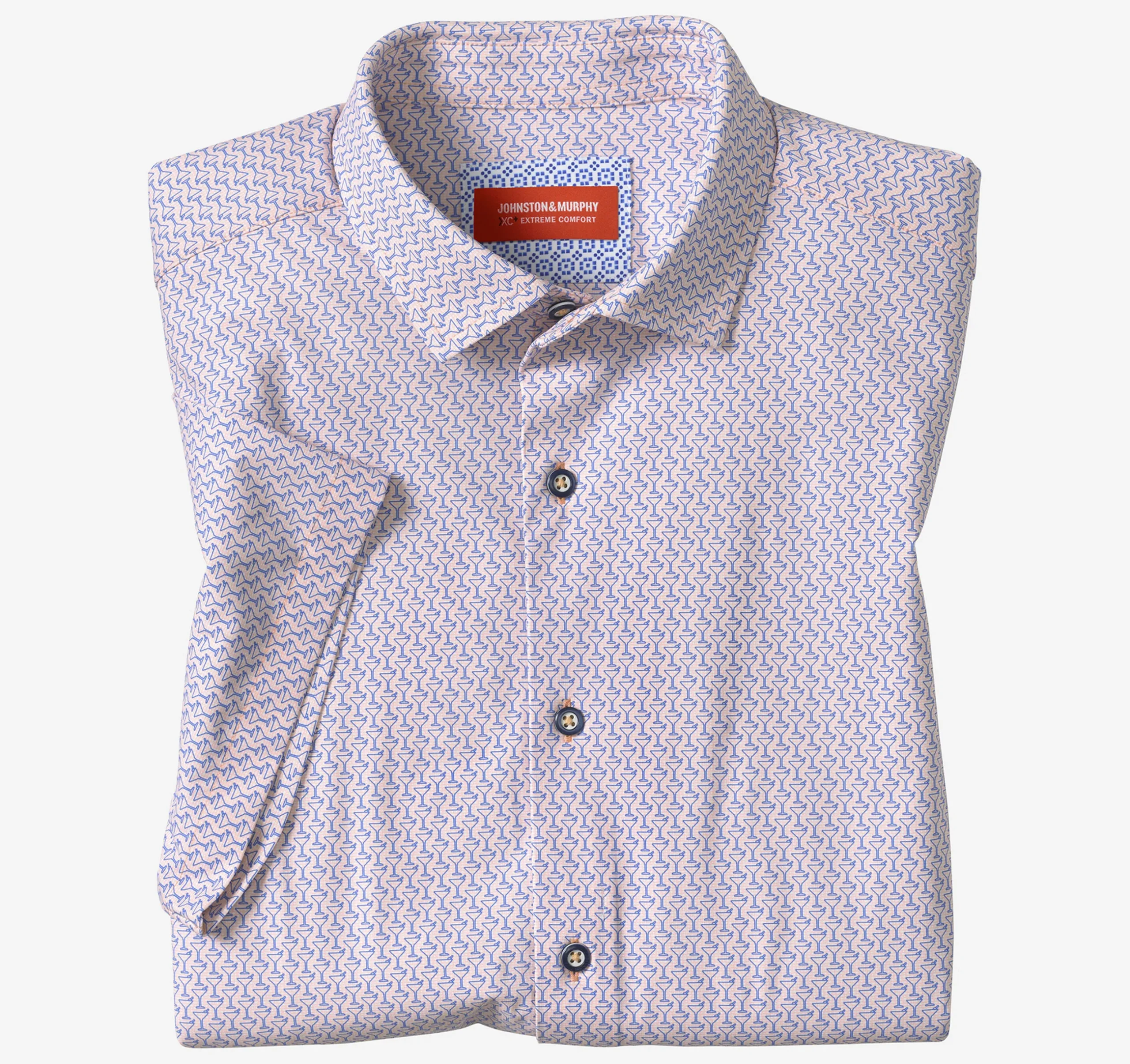 XC+™ Motion Short-Sleeve Print Knit Shirt