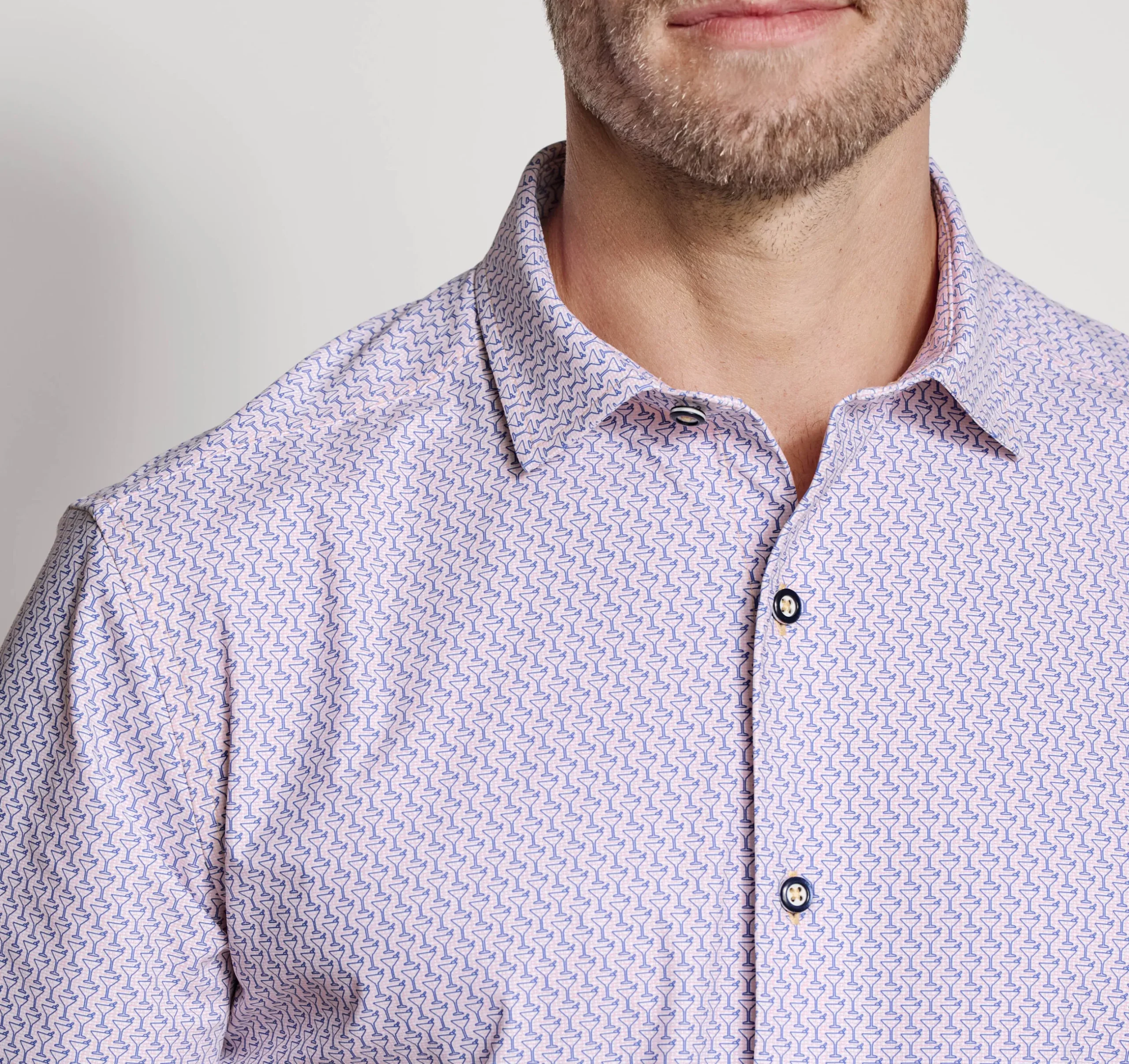 XC+™ Motion Short-Sleeve Print Knit Shirt