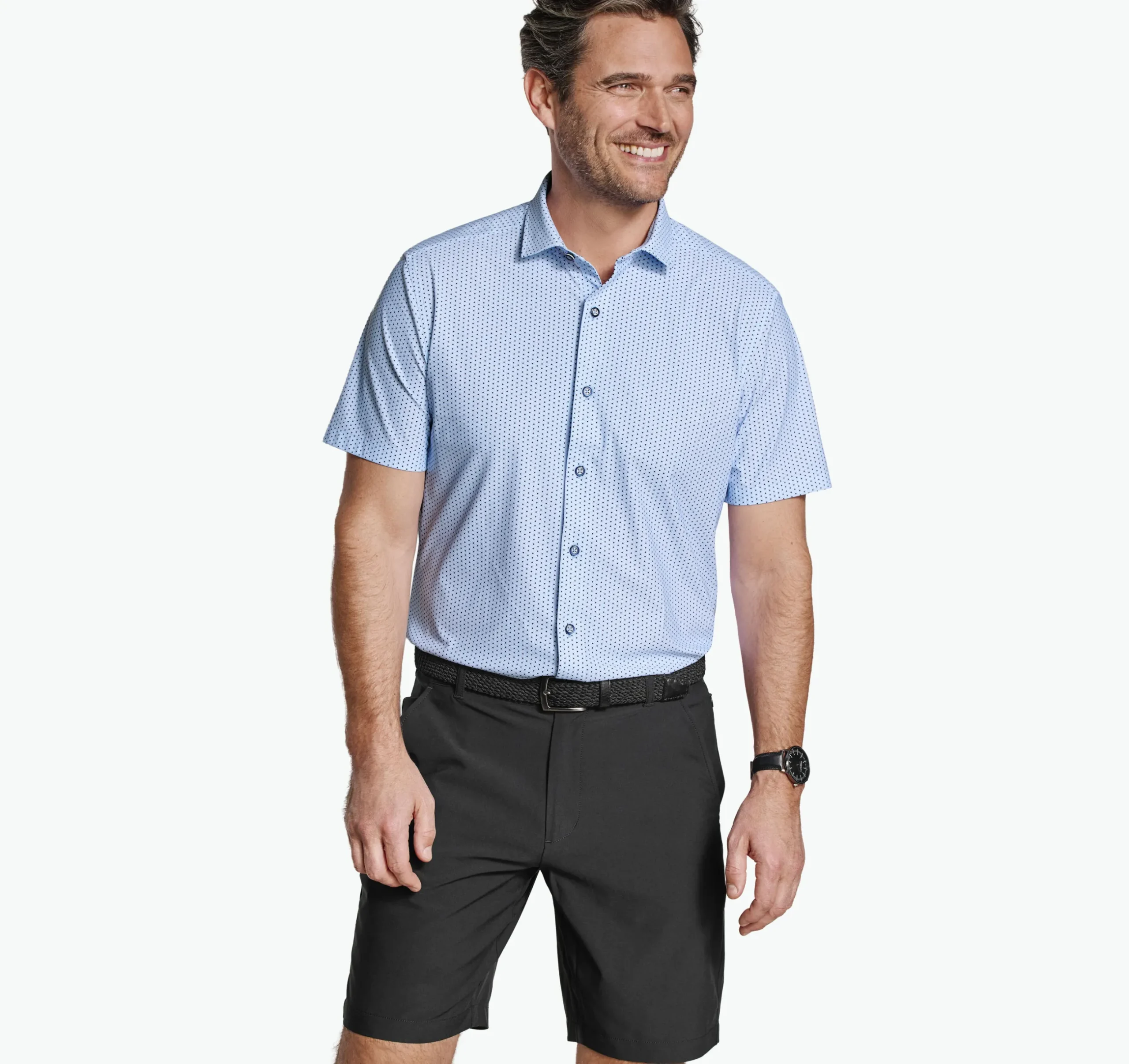 XC+™ Motion Short-Sleeve Print Knit Shirt