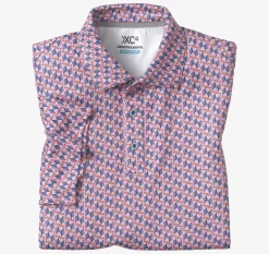 XC4® Performance Print Polos + Cool Degree™